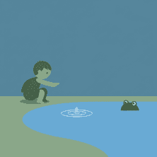 The Boys and the Frogs by Aesop