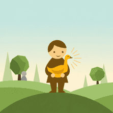 The Golden Goose by Brothers Grimm