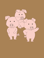 The Three Little Pigs by Unknown