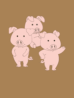 The Three Little Pigs by Unknown