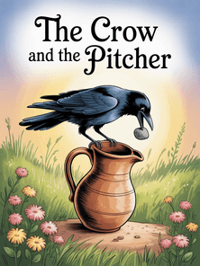 The Crow and the Pitcher by Aesop