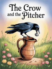 The Crow and the Pitcher by Aesop