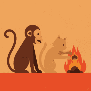 The Monkey and the Cat by Aesop