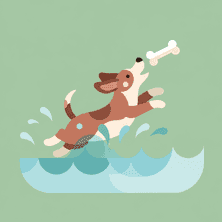 The Dog and his Reflection by Aesop