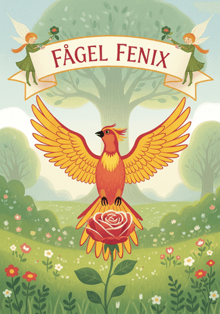 Fågel Fenix av H.C. Andersen