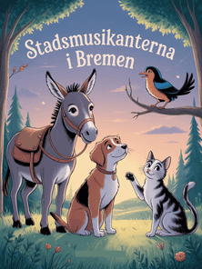 Stadsmusikanterna i Bremen av Bröderna Grimm