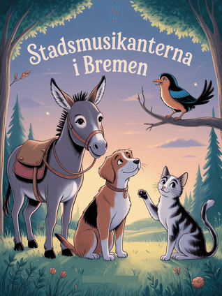 Stadsmusikanterna i Bremen av Bröderna Grimm