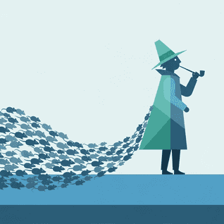 Råttfångaren från Hameln av Okänd