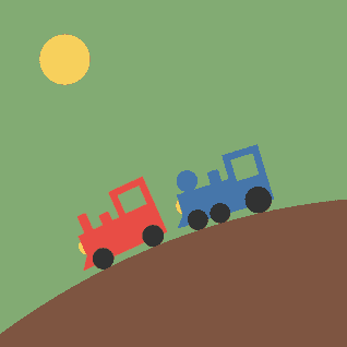 Det glada blå loket av Watty Piper