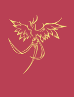 Fågel Fenix av H.C. Andersen
