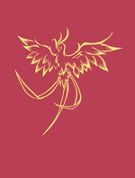 Fågel Fenix av H.C. Andersen