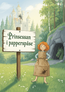 Prinsessan i papperspåse av Andrew Lang