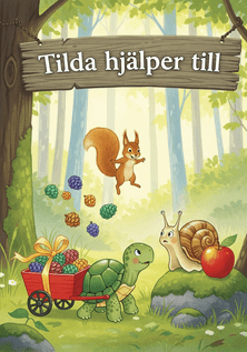 Tilda hjälper till av Sagobot