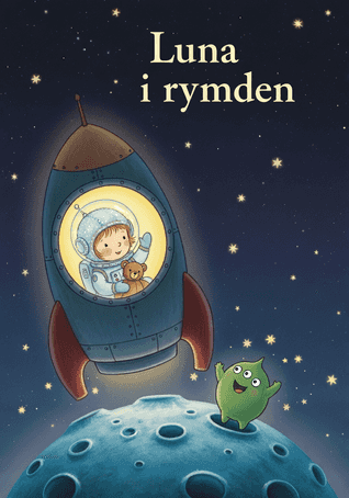 Luna i rymden av Sagobot