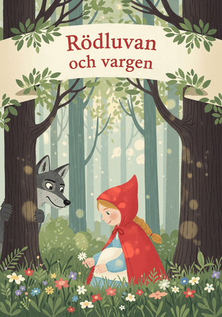 Rödluvan och vargen av Charles Perrault