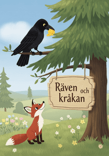 Räven och kråkan av Aisopos
