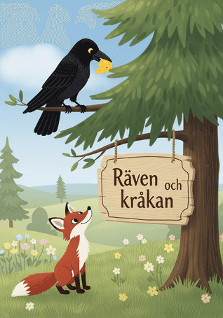 Räven och kråkan av Aisopos