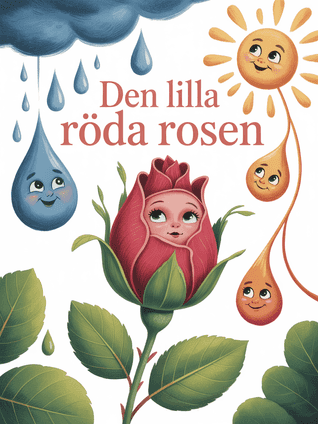 Den lilla röda rosen av Okänd