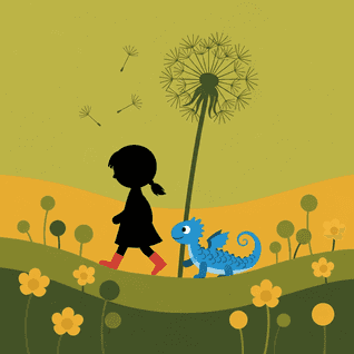 Linn och Lilldraken av Sagobot