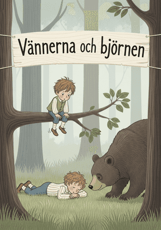 Vännerna och björnen av Aisopos