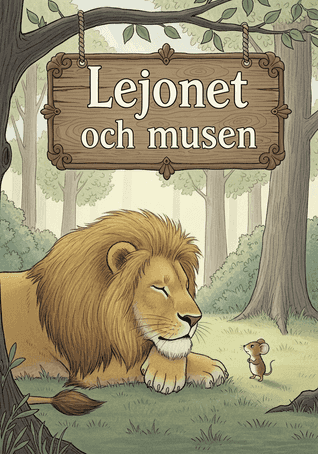 Lejonet och musen av Aisopos