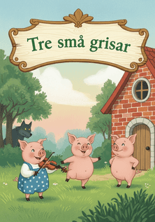 Tre små grisar av Okänd