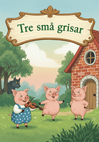 Tre små grisar av Okänd