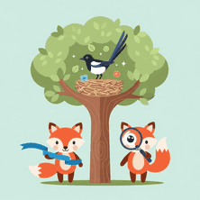 Bandspåret av Sagobot