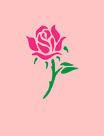 Den lilla röda rosen av Okänd