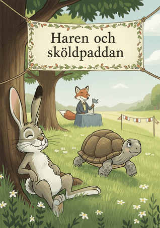 Haren och sköldpaddan av Aisopos