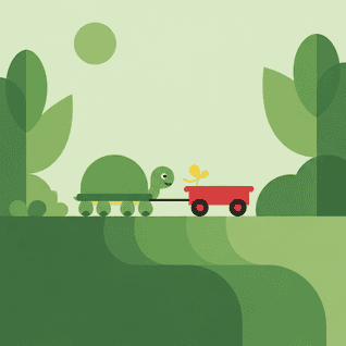 Tilda hjälper till av Sagobot