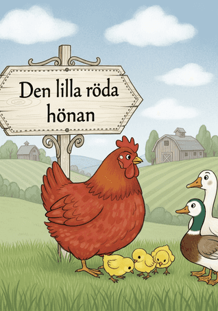 Den lilla röda hönan av Okänd